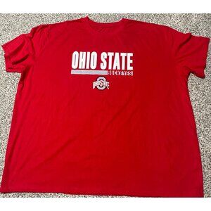 NEW Ohio State Buckeyes Profile Varsity Big Tall Short Sleeve Red Shirt 6XL